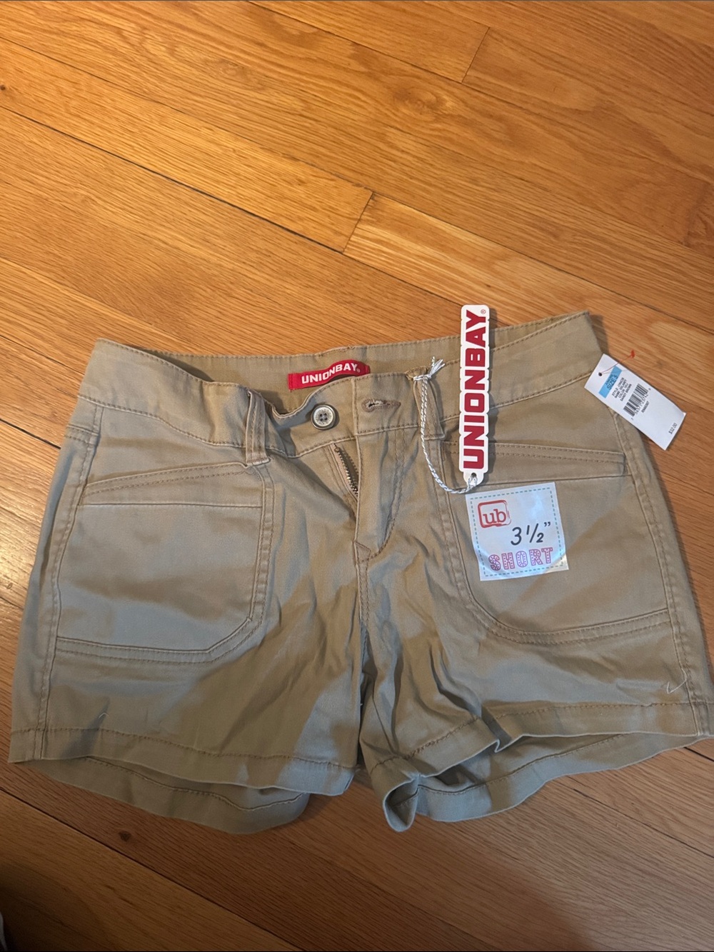 UNIONBAY Women's Tan Utility Shorts
